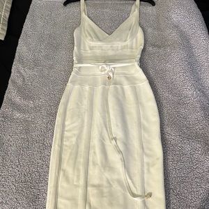 White Bandage dress